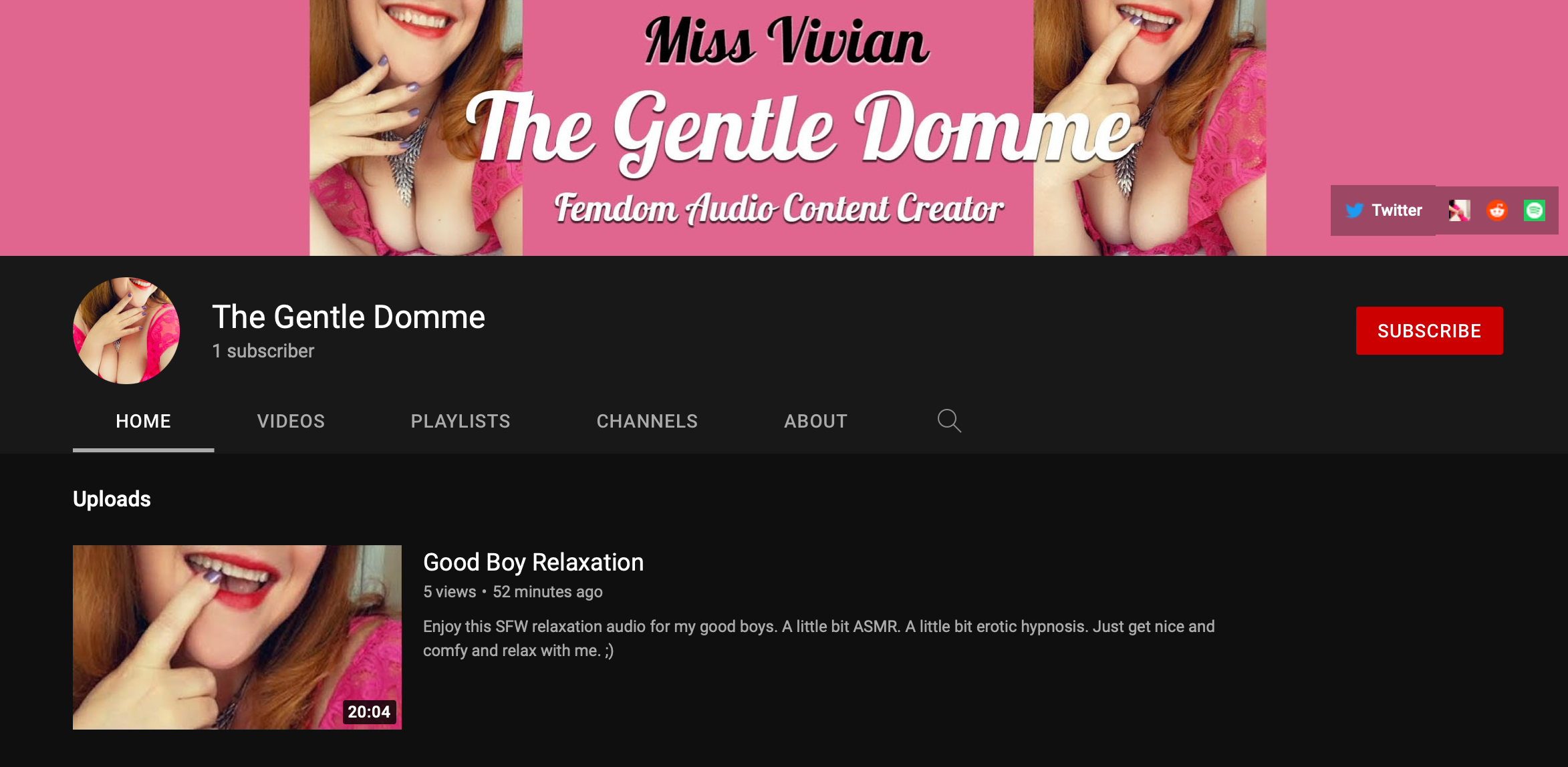 youtube gentle femdom